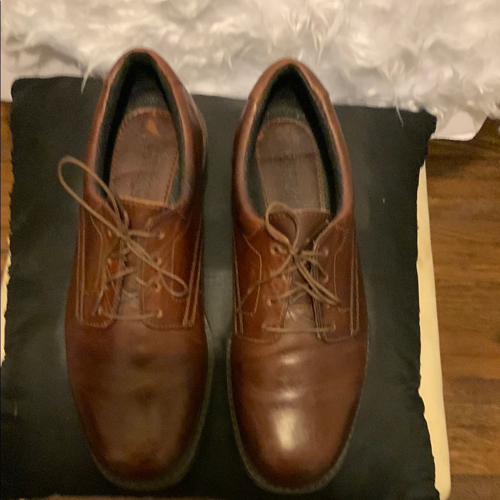 Deer Stags Brown Leather Oxfords Timeless Design